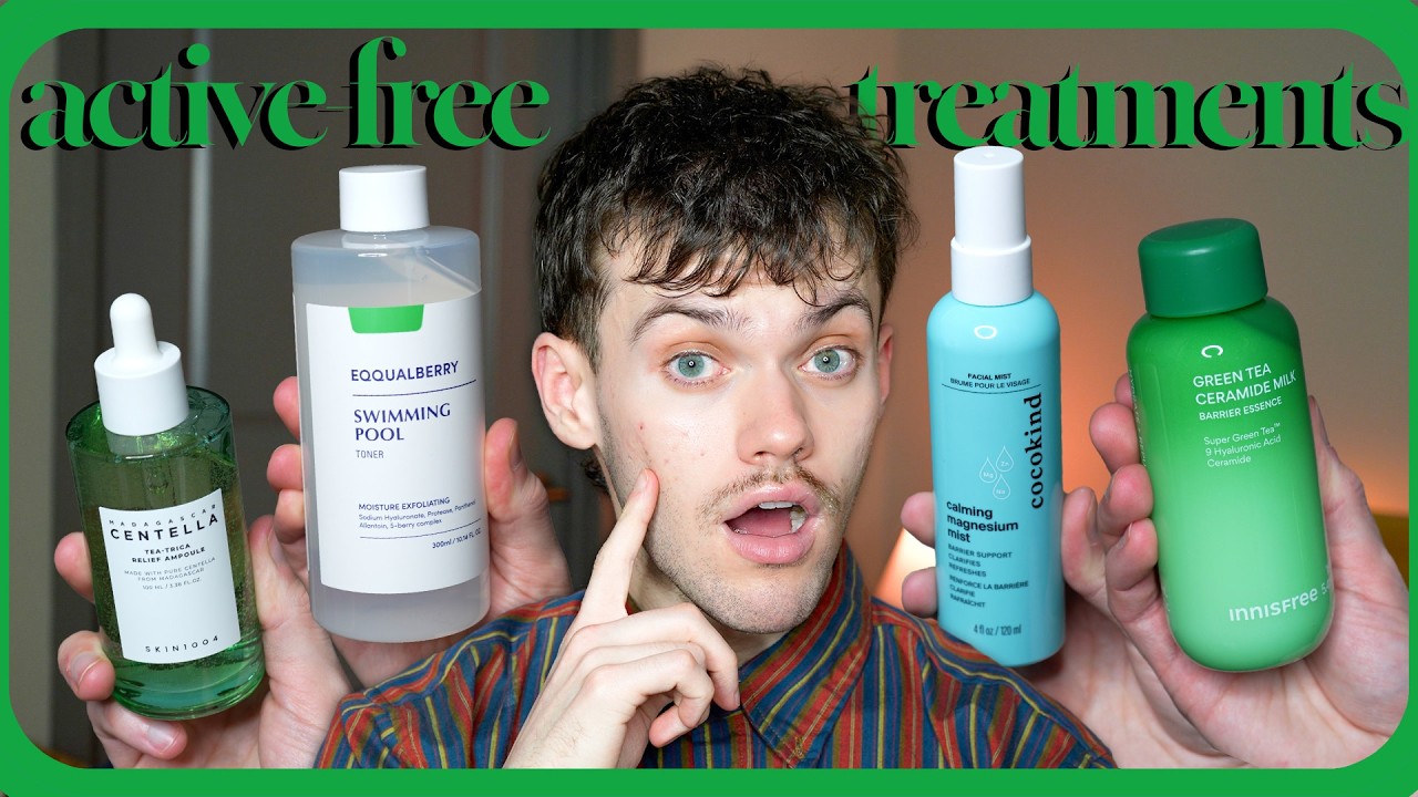 the best gentle active-free skin treatments
