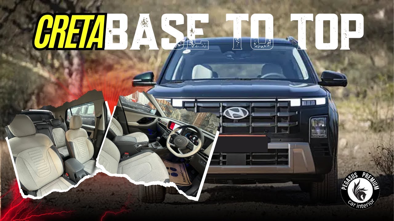 Converted Creta Base Model To Top Model | Pegasus Premium | #hyundai #creta #base to #top #model