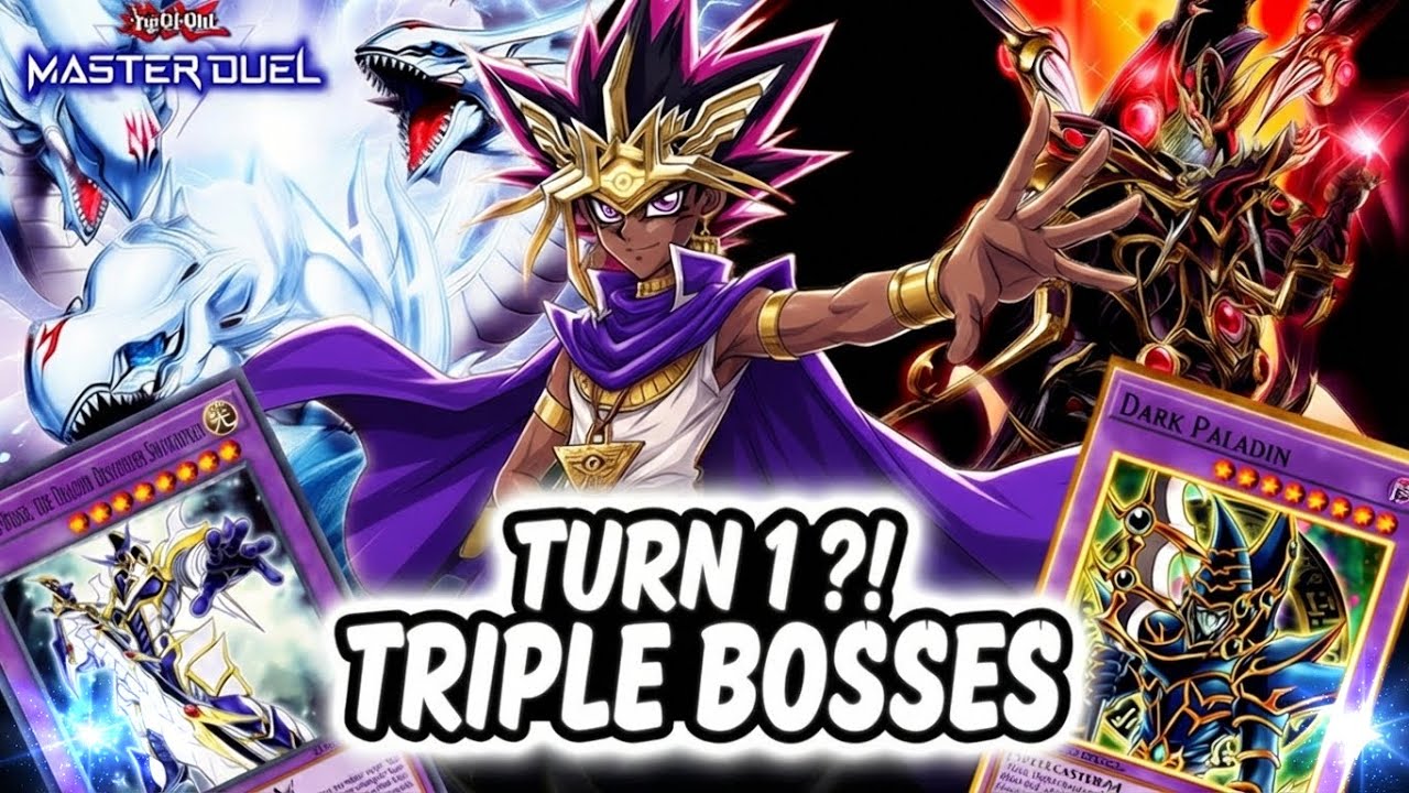 DARK MAGICIAN - Dark Magician Of Chaos DRAGOON, MAGIA + Buster Blader RAGE QUITS META! | Master Duel