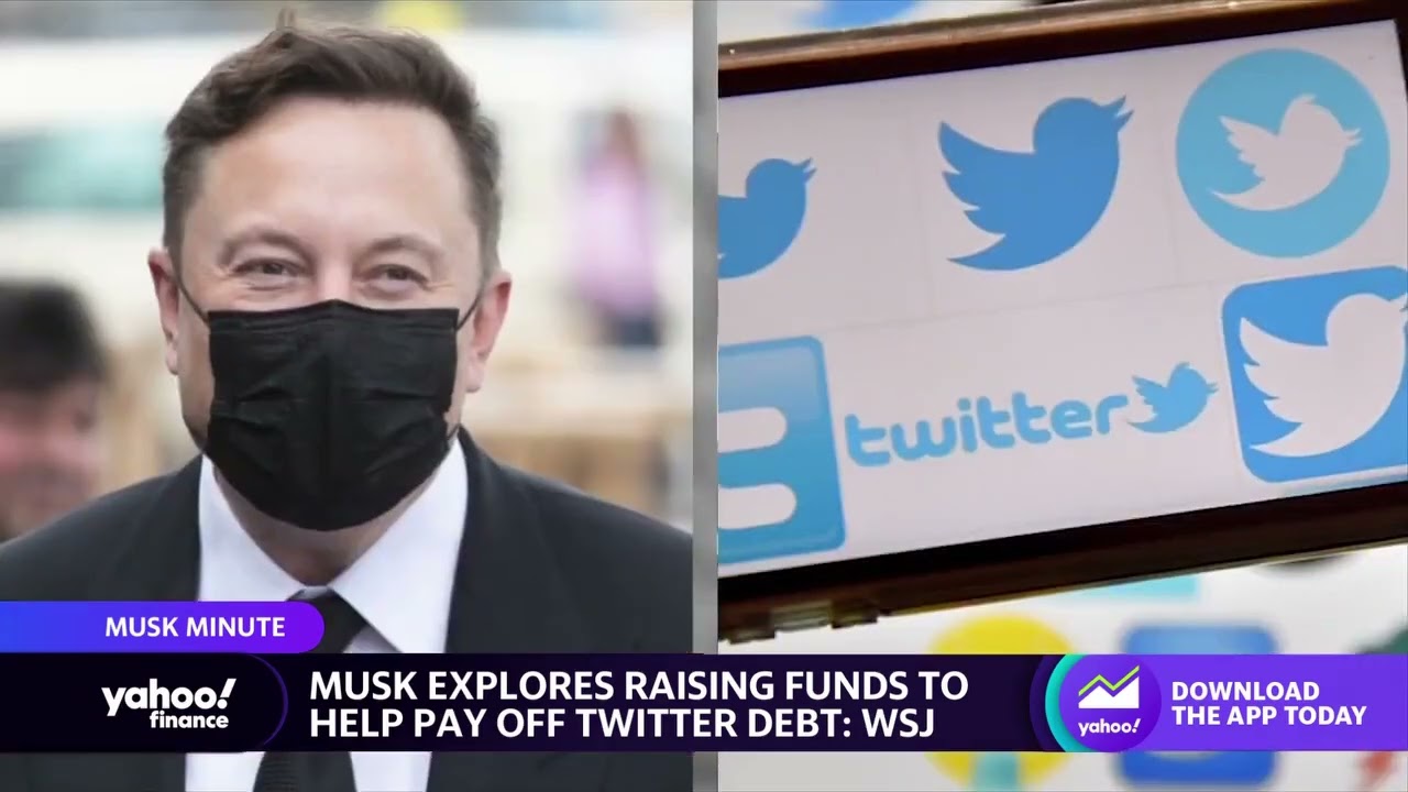 Elon Musk reportedly exploring fundraising options to pay off debt from Twitter purchase