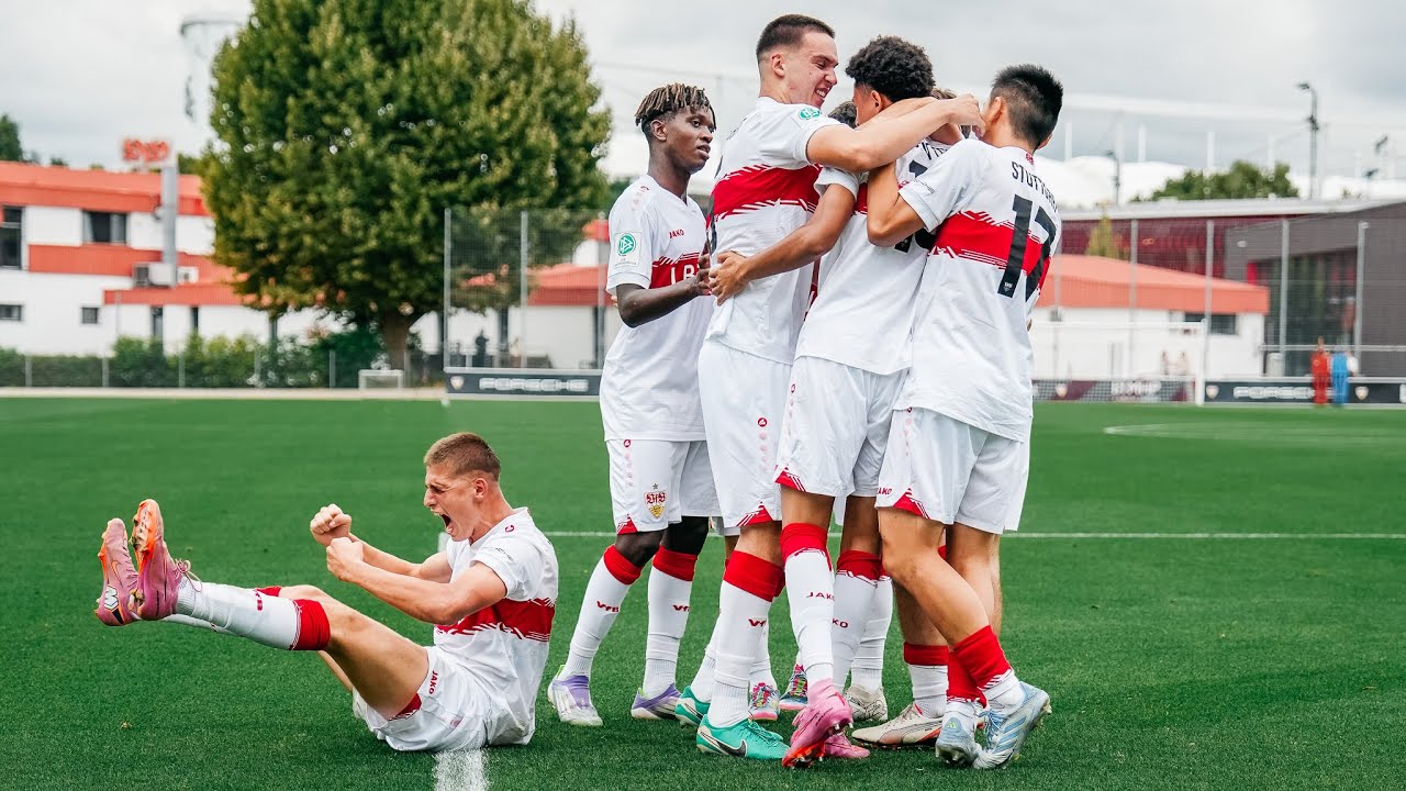 Highlights: Eintracht Braunschweig - VfB U19 (DFB-Pokal der Junioren)