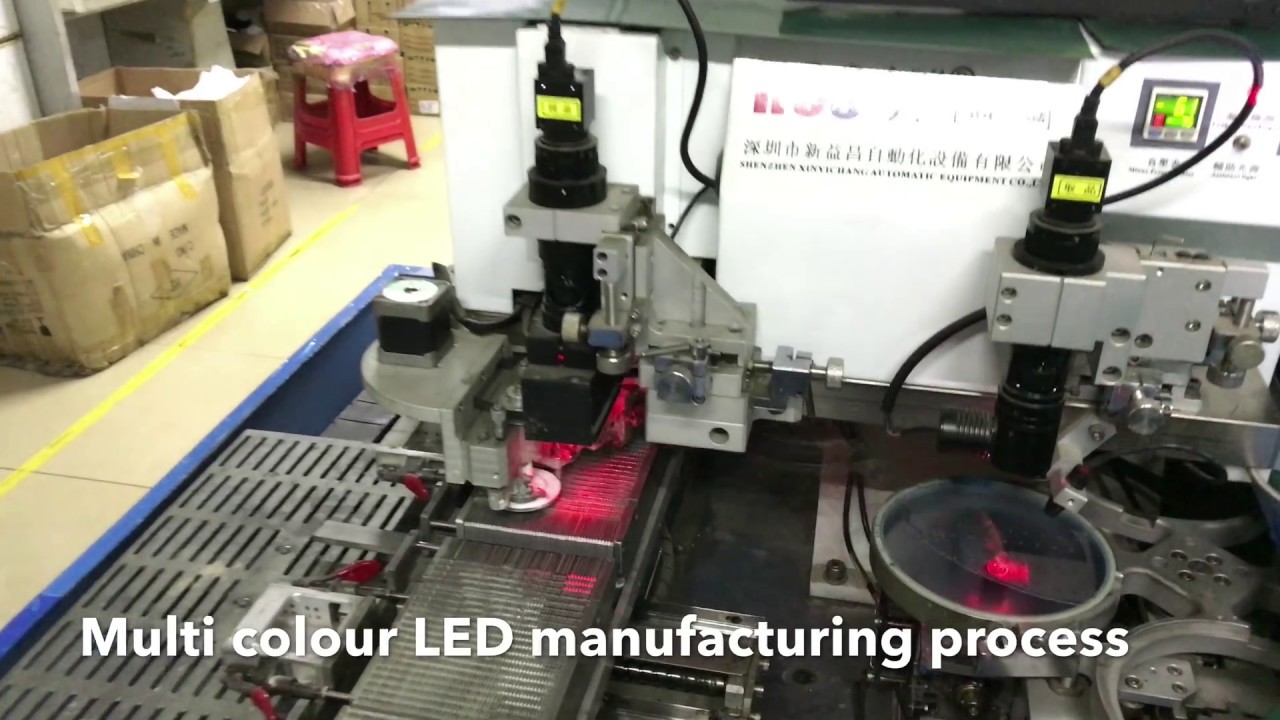 RGB LED manufacturing