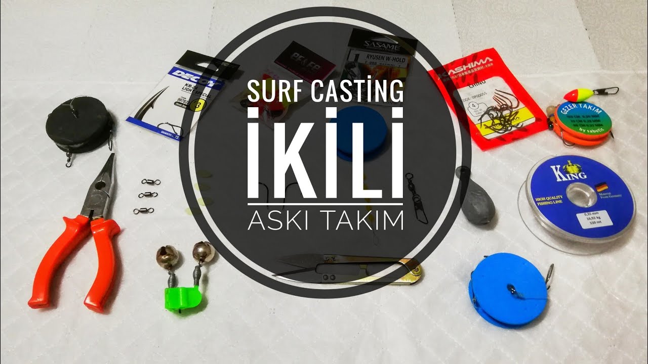 SURF CASTİNG İKİLİ ASKI TAKIM NASIL YAPILIR ? İKİLİ ASKI TAKIM - AYARLANABİLEN K&Ouml;STEKLİ ASKI TAKIM