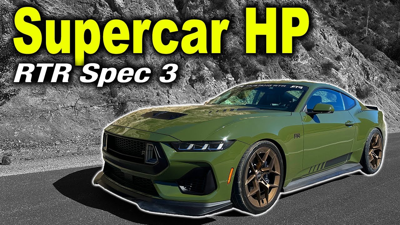 Цены на McLaren HP для M3 | Mustang Spec 3 2025 RTR