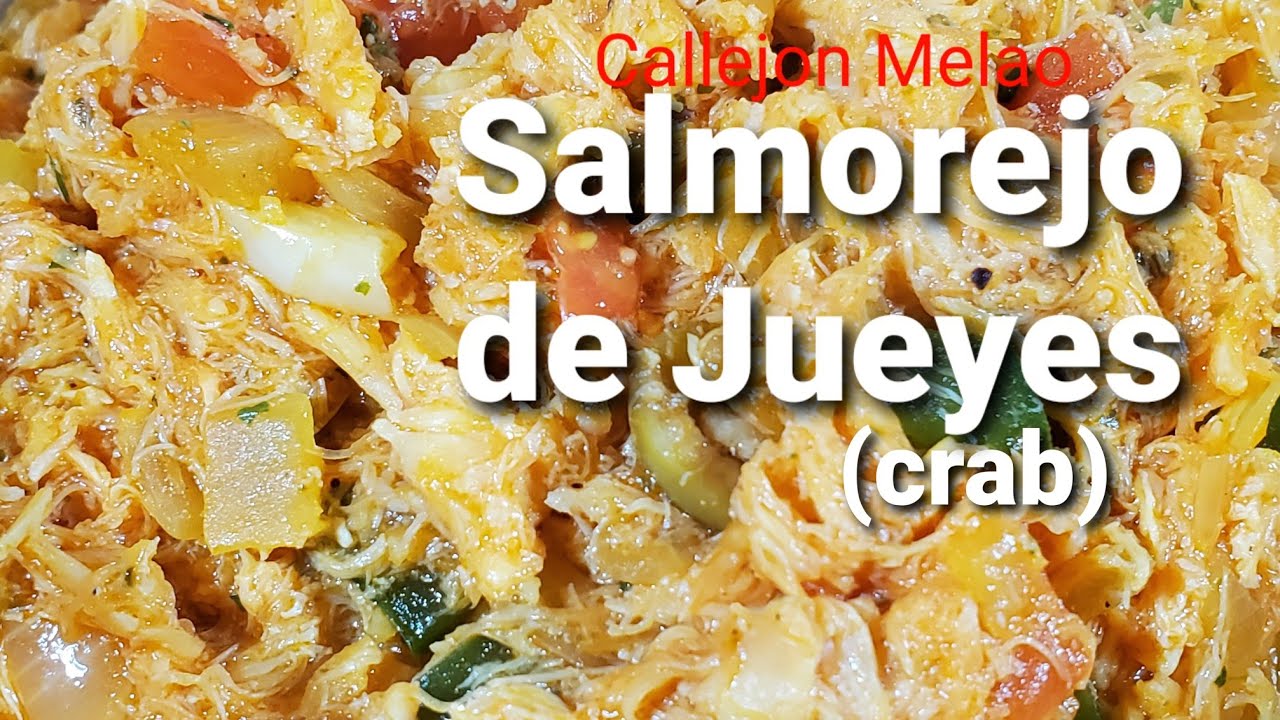 Salmorejo de Jueyes (crab) a mi estilo para empanadillas, empanadas asadas, tostones, arepas etc