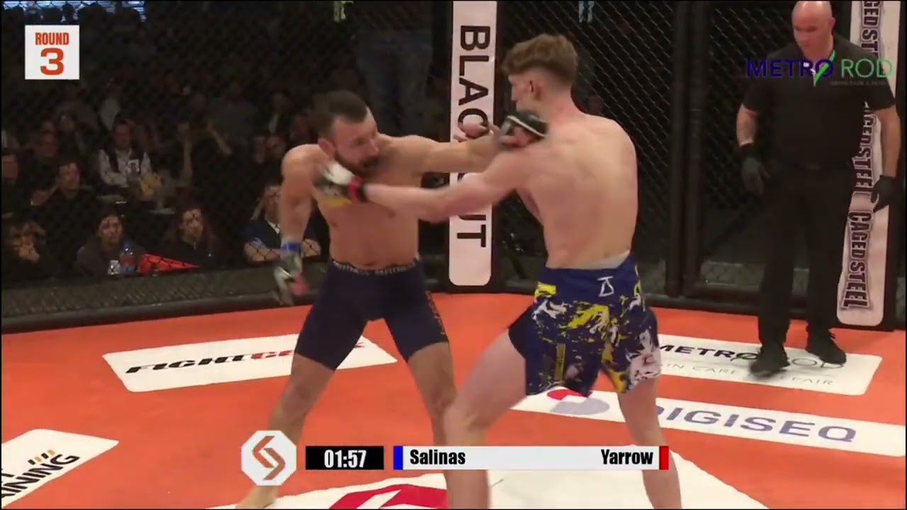 Mason Yarrow vs Jhoan Salinas #CagedSteel38