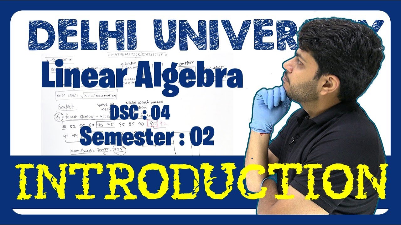 Linear algebra | Sem2 | BSc Maths Hons | COMPLETE COURSE