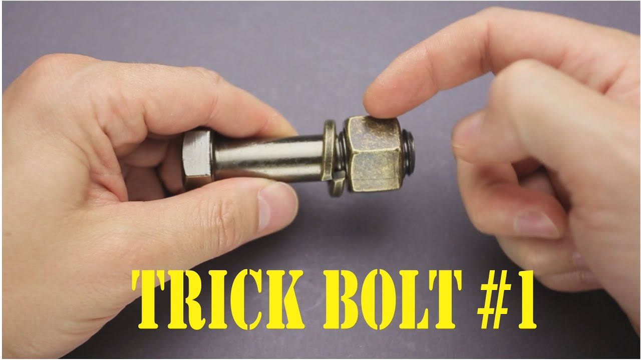Trick Bolt 1 from Puzzle Master - Solution