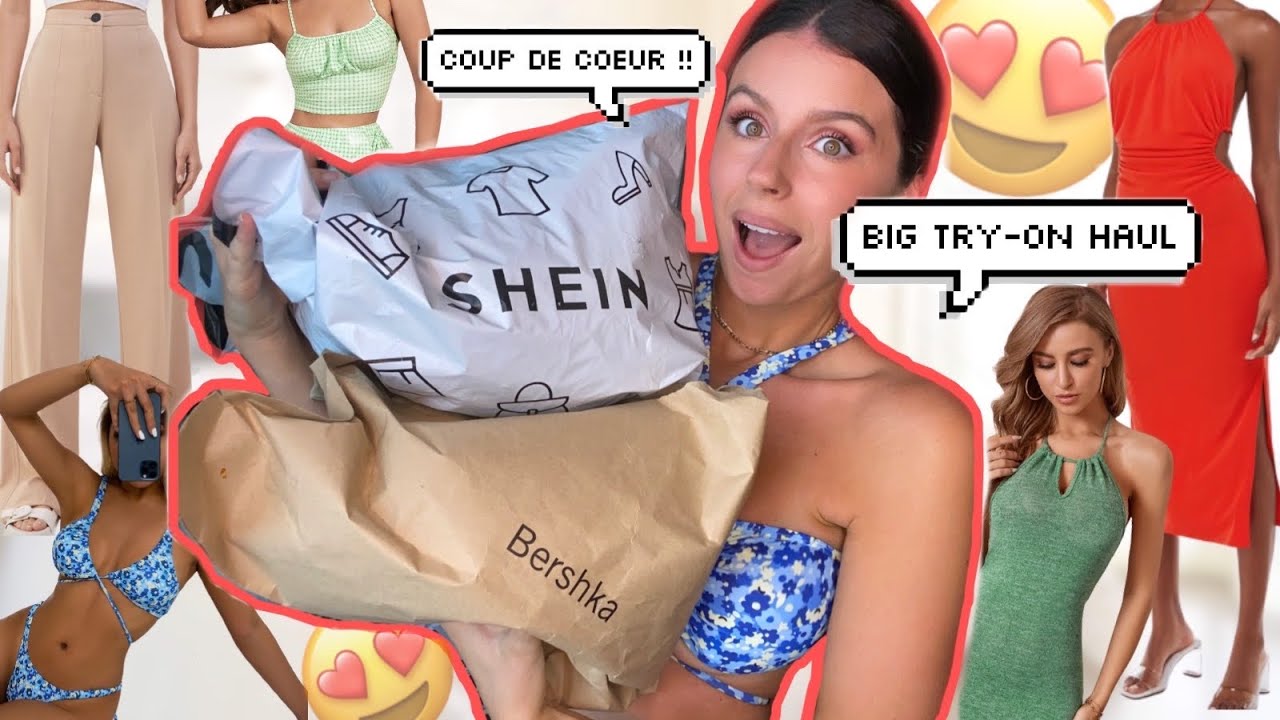 BIG TRY-HAUL SHEIN ET BERSHKA 100% VACANCES !