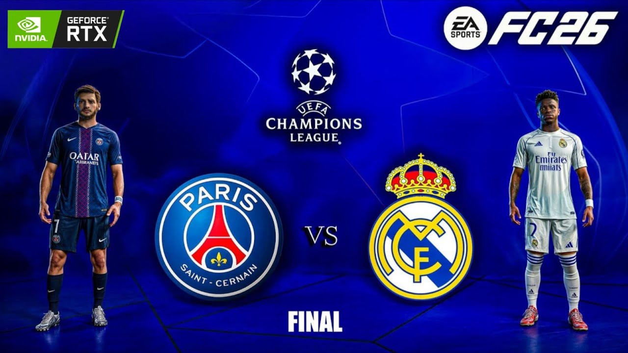 FC 26 - PSG vs. Real Madrid - UEFA Champions League Final  | PC ™ RTX 3060 12 GB