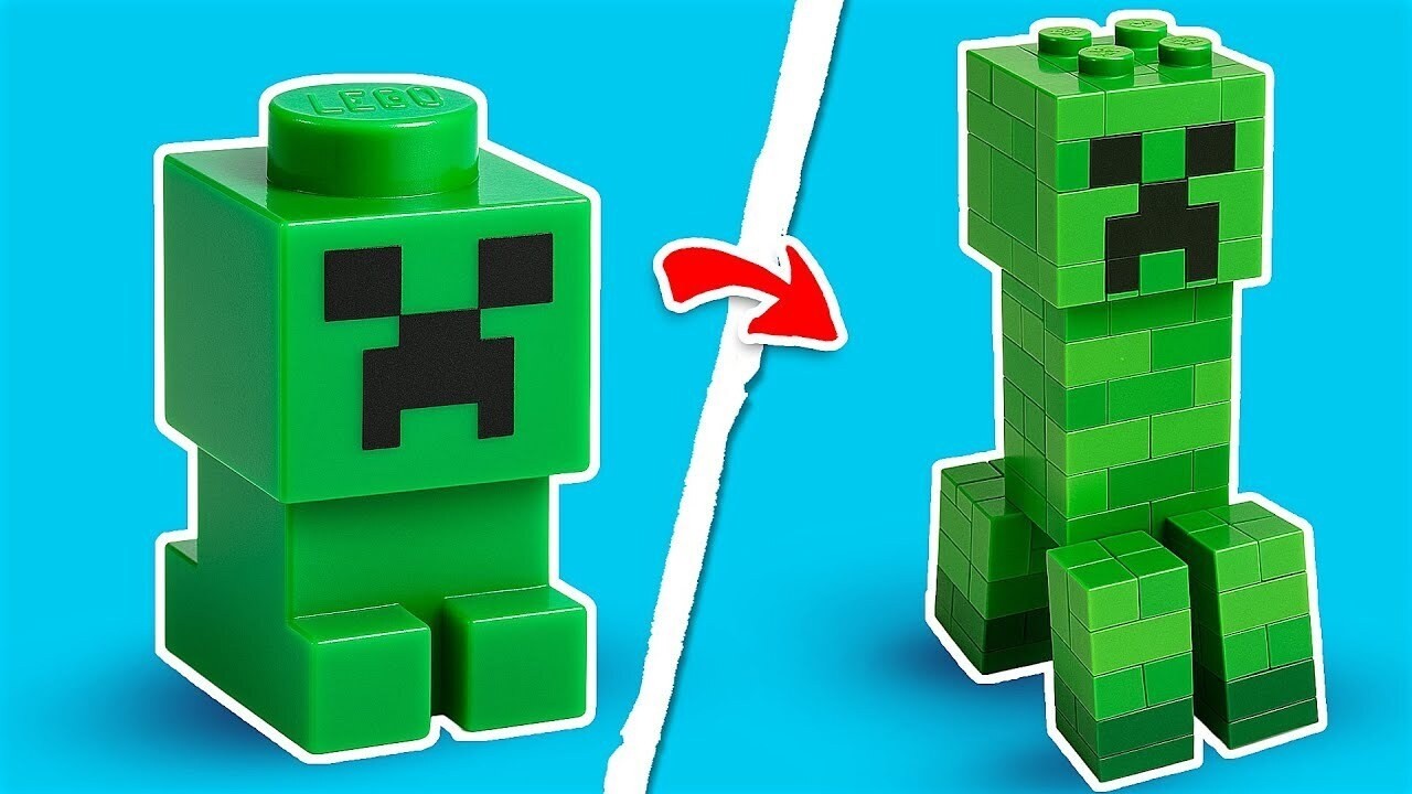 100 Costruzioni Minecraft…ma tutte col LEGO