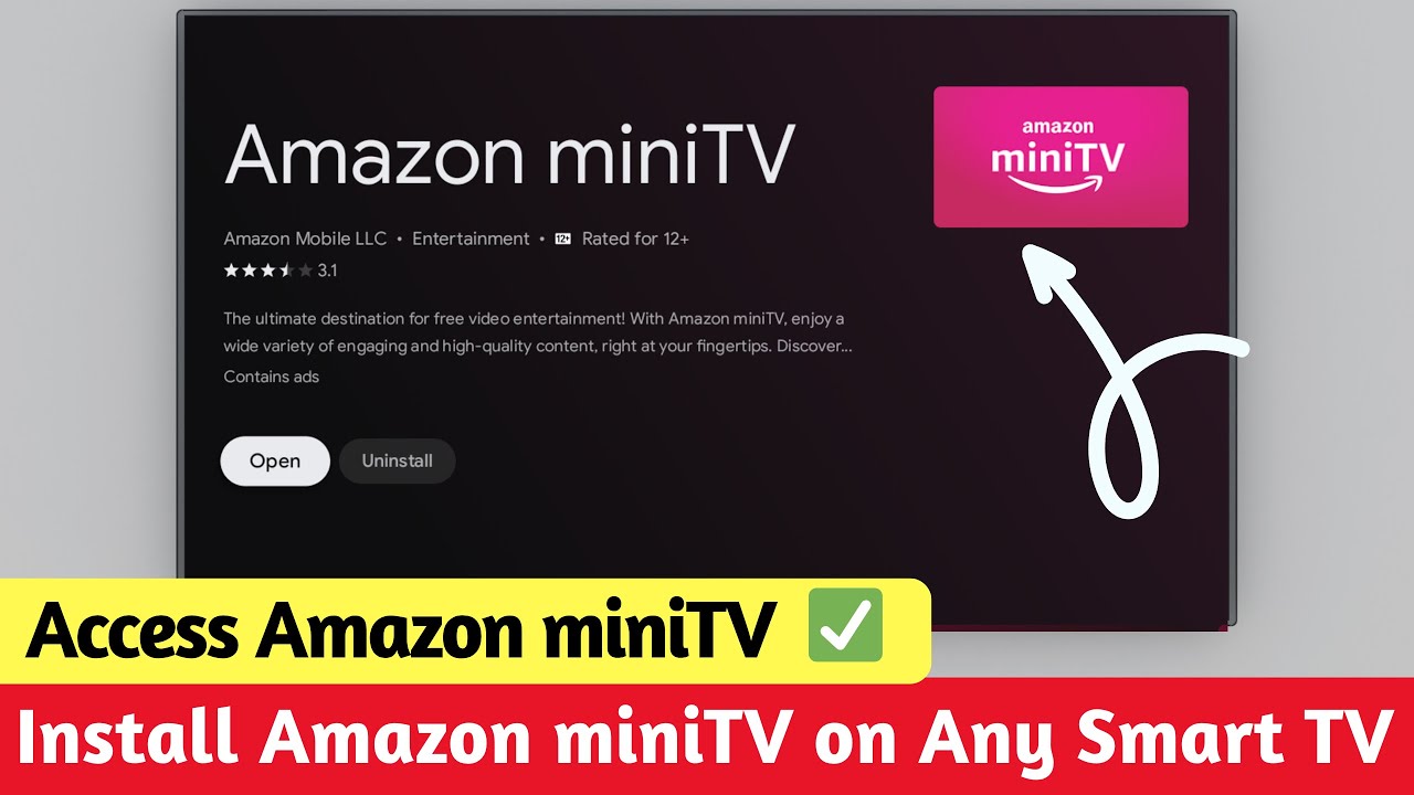 How to Install & Watch Amazon miniTV on Smart TV 🔥 | Full Setup Guide