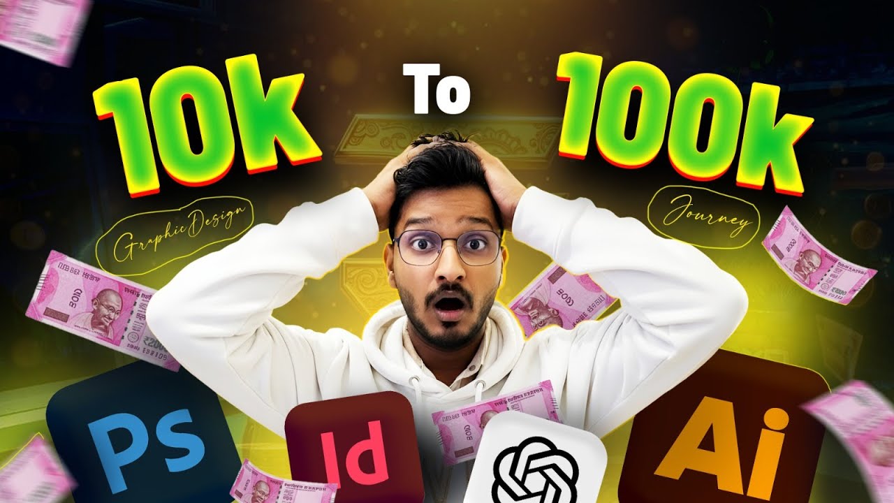 From ₹10K to ₹100K as a Graphic Designer | AI vs Designers | My Real Journey