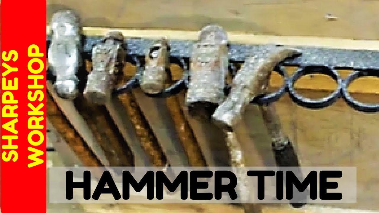 Homemade Hammer Rack