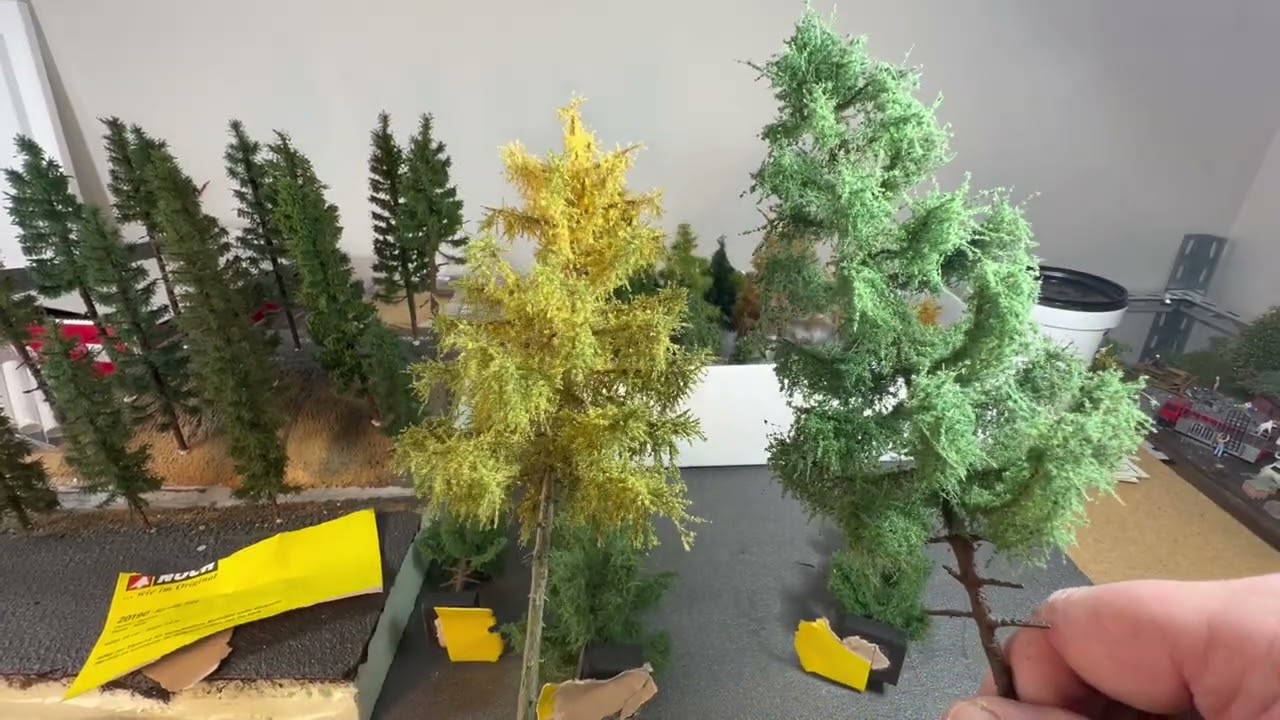Wie gut sind Nochs Profi Nadelbäume und Vergleich der RTS Grasmatten: welberg, modelscene, lars