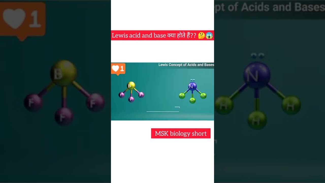Lewis acid and base