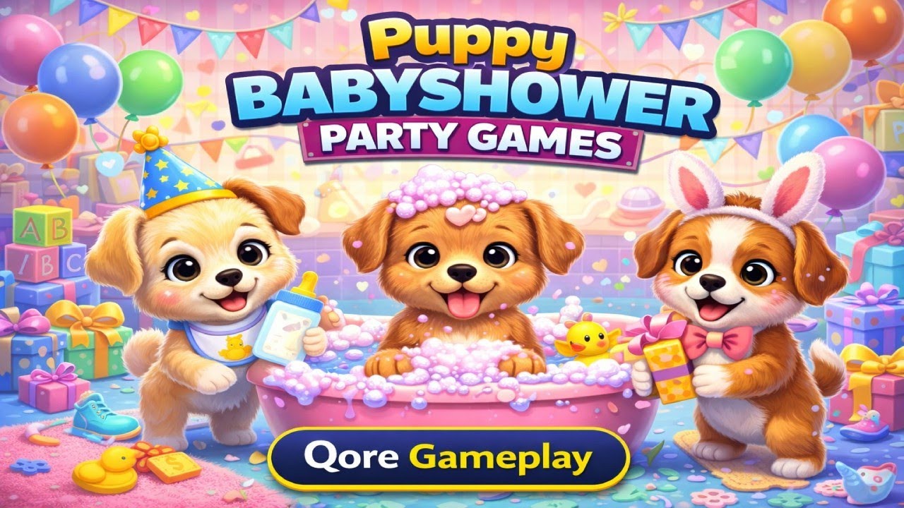 Puppy Babyshower Party Games | Cute Puppy Care, Dress-Up & Fun Gameplay (Android/iOS)