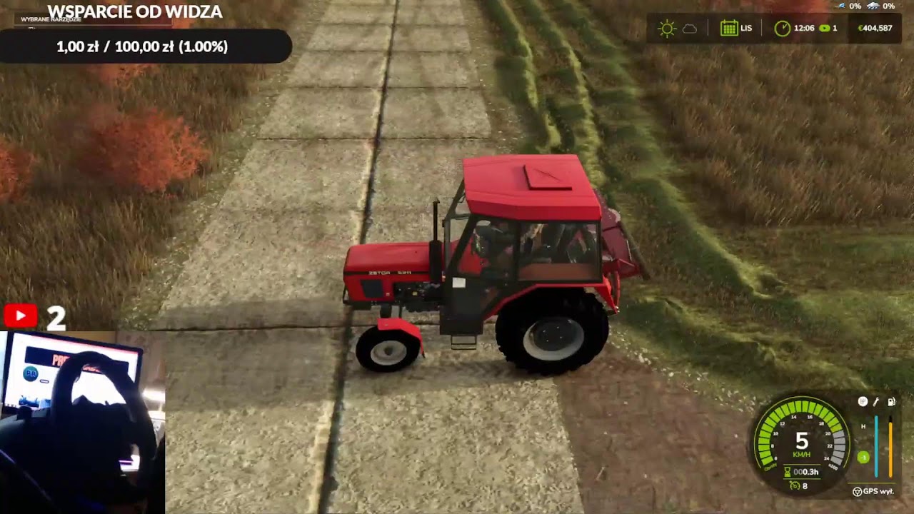 261🔴FARMING SIMULATOR 25🔴PRZYBIERNOWKO🔴LIVE DO OSTATNIEGO WIDZA🔴NA ŻYWO🔴