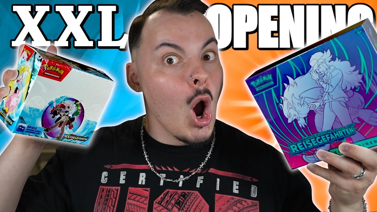 XXL OPENING! Pokémon REISEGEFÄHRTEN Display + Top Trainer Box Opening (Neues Set)