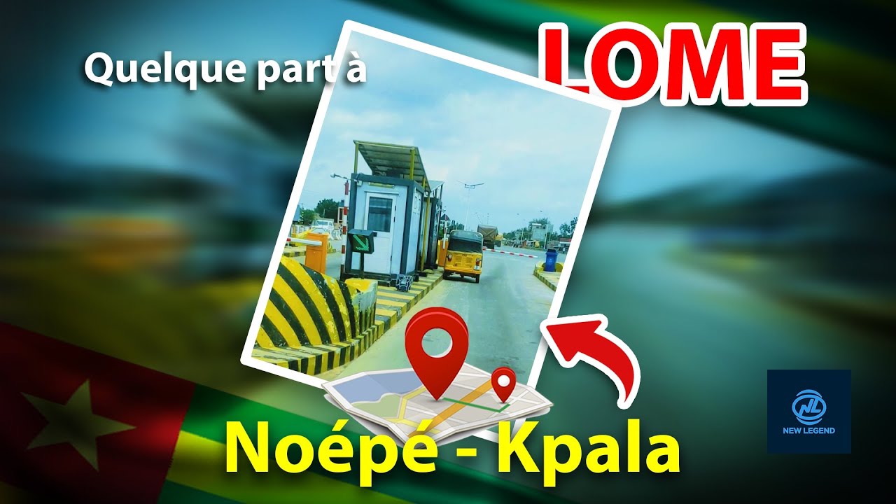 LOMÉ - BOULEVARD NOEPE-KPALA, DÉCOUVREZ LA VOIE DANS SA SPLENDEUR