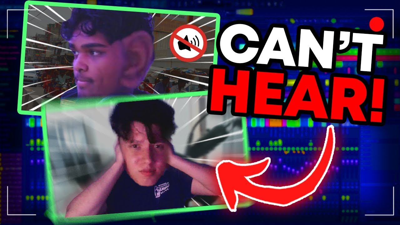 PRODUCING Beats WITHOUT HEARING ANY SOUND! (crazy results)