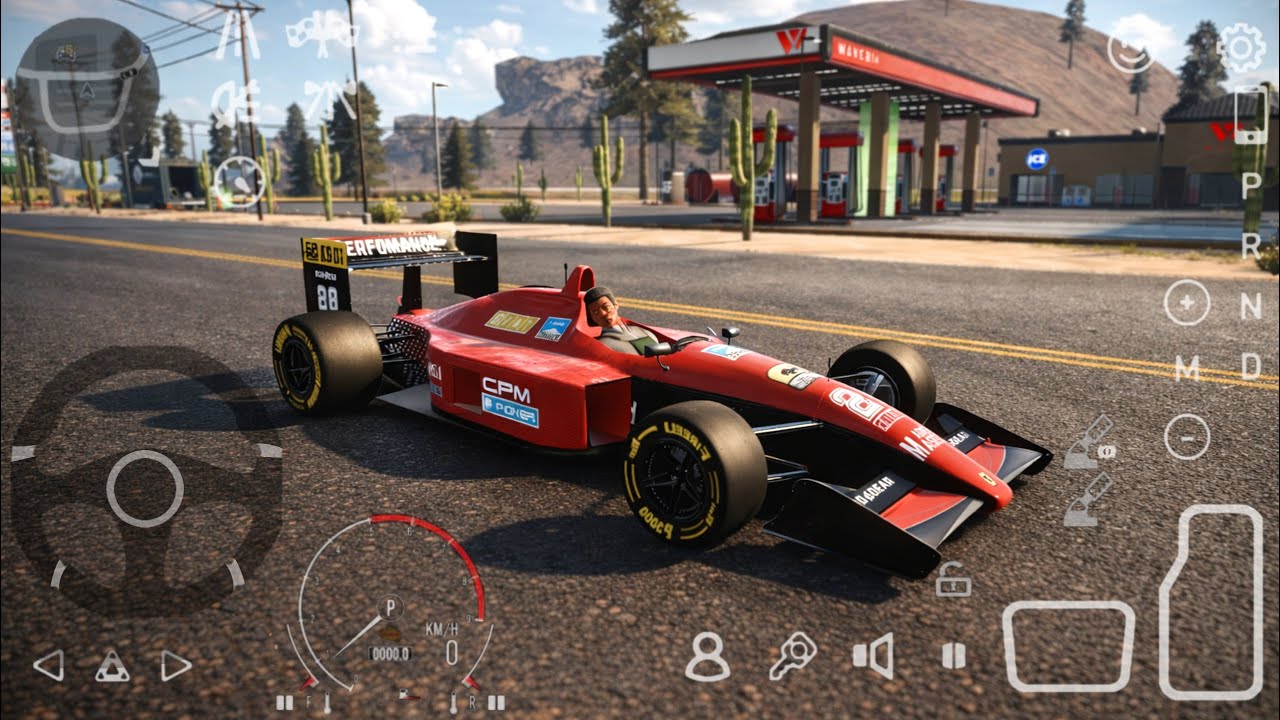 Car Parking Multiplayer 2, Formula 1–style open-wheel race car. Gameplay, Driving