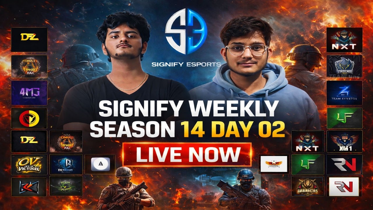 [Hindi] SIGNIFY WEEKLY 10,000 INR GRAND FINAL WEEK 15  DAY 2 @S8ULGG @GodLikeEsportss
