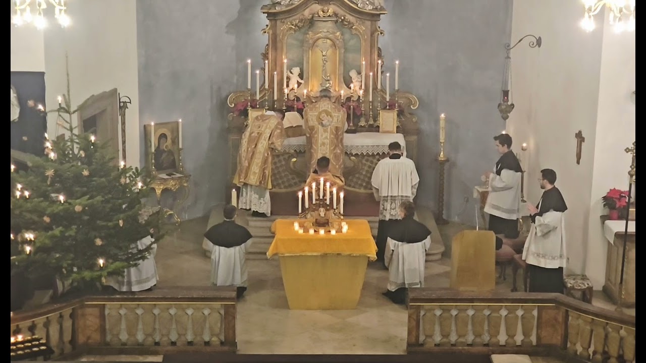 14.)6.1.26, Epiphanie, Nach d.Wandlung: G. Allegri:  O salutaris hostia, Lev.Hochamt St.Anna-Ki. HD 