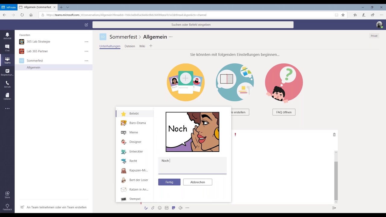 Microsoft Teams Tutorial Teil 2/7 - Teambuilding (Deutsch)