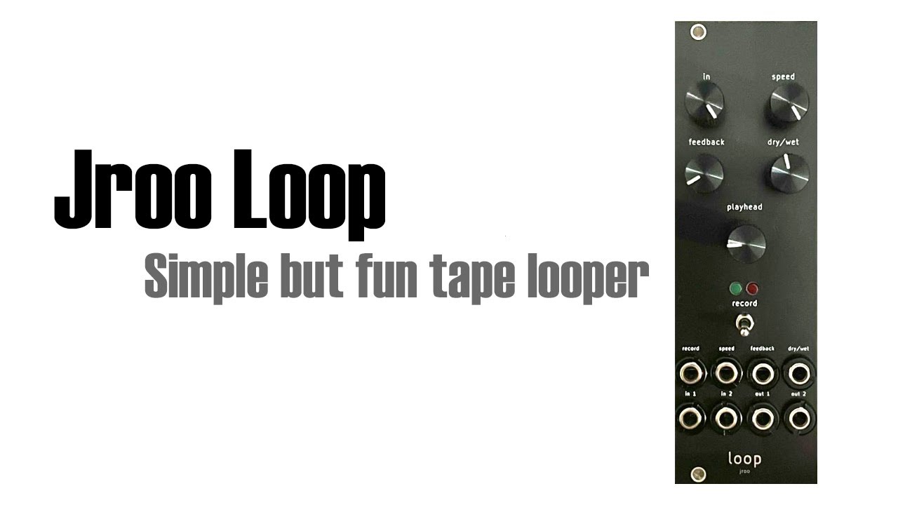Jroo Loop  - Pitch shifting tape looper