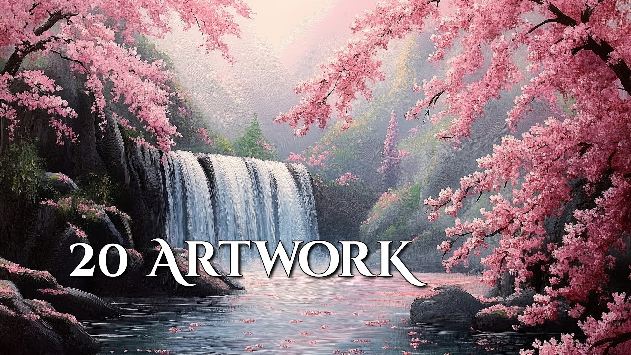 Spring Frame TV Art 🌸 Rotating Paintings for the TV | 4K Floral Screensavers