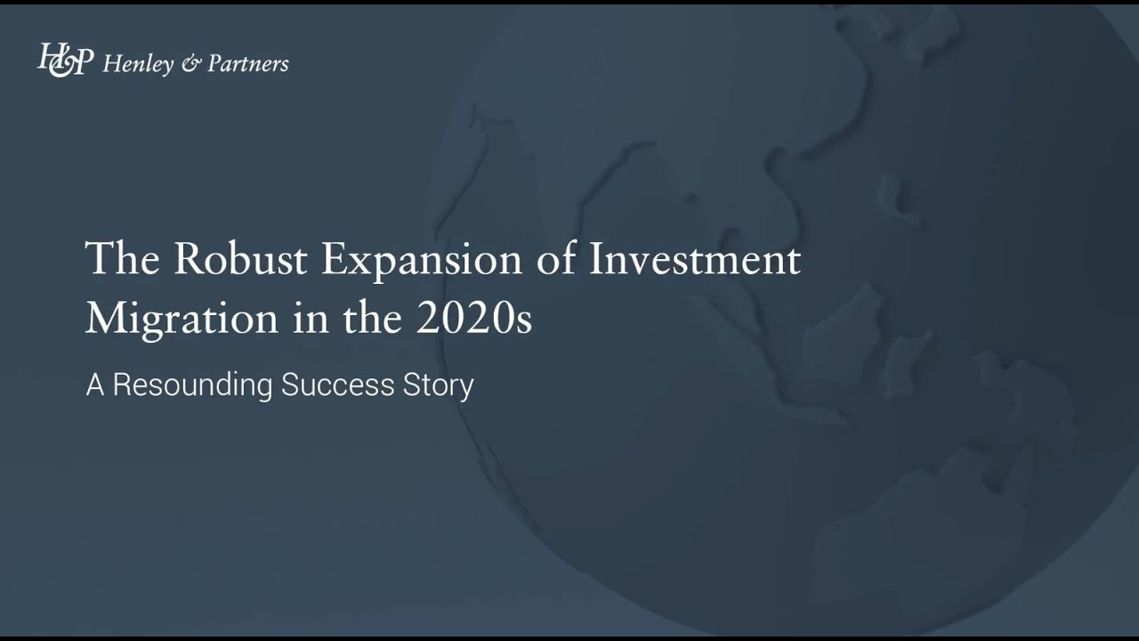 Session Two: The Robust Expansion of Investment Migration in the 2020s – A Resounding Success Story
