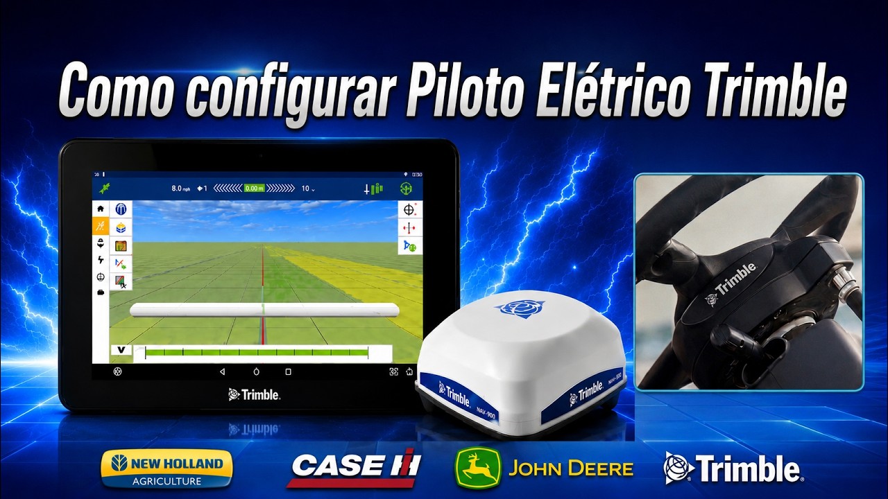Como configurar Piloto Elétrico Trimble