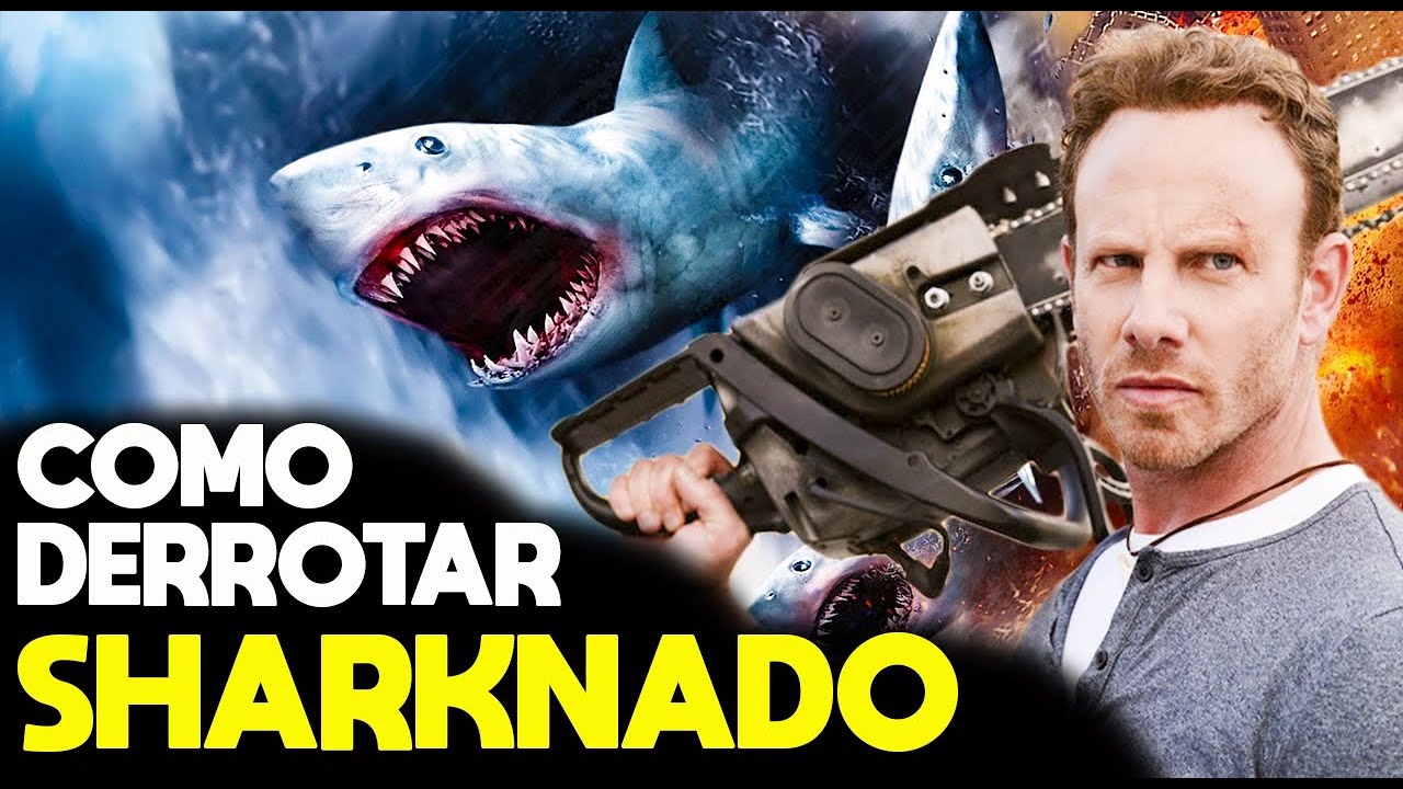 COMO DERROTAR SHARKNADO - Milhares de tubarões são pegos por tornados e invadem Los Angeles - RECAP