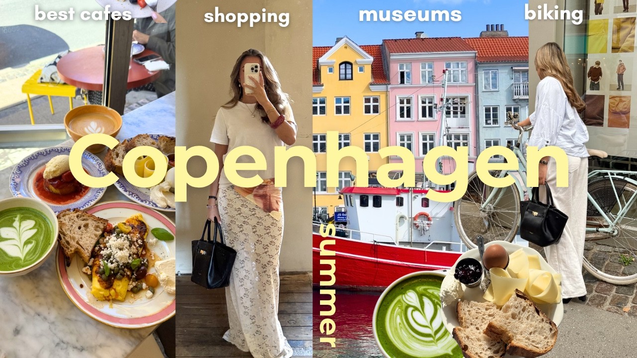 Прекрасная неделя в Копенгагене 🇩🇰 (лучшие кафе, велосипедные прогулки и мои последние дни здесь)
