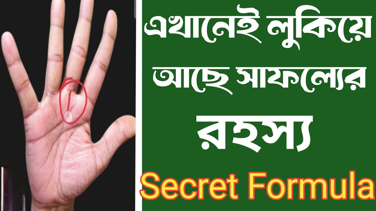 হাতের রেখায় গুপ্ত সংকেত ধনী মানুষের লক্ষণ | Secret rich sign in palmistry | success sign in hand
