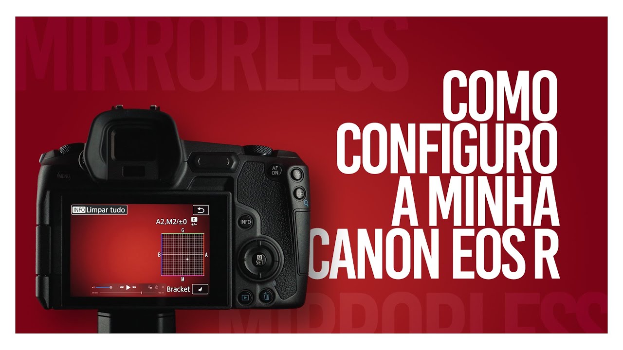 Como configurar a Canon R para fotografia | Mirrorless