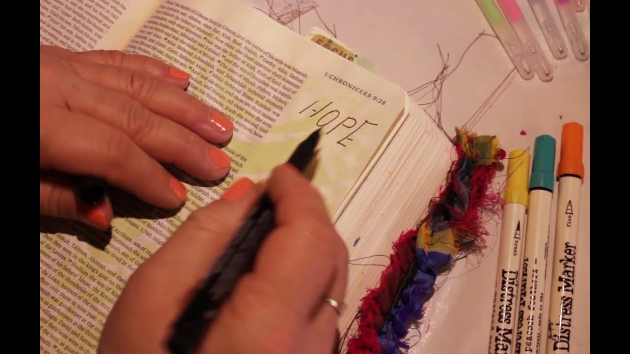 Material für Bibleartjournaling im Test #2 Stifte