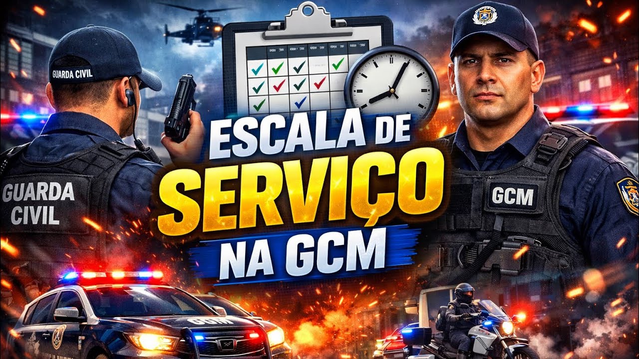 A VERDADE QUE NÃO CONTAM SOBRE A ESCALA DA GCM! 👮🏻‍♂️👮🏻