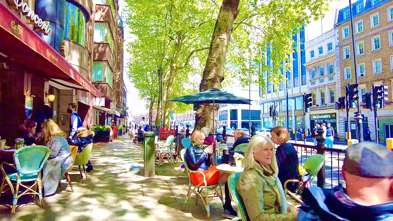 🇬🇧 London Walk🚶‍♂️ - Knightsbridge | Harrods | Sloane St and Brompton Rd walk | 2pm Sunday [4K]
