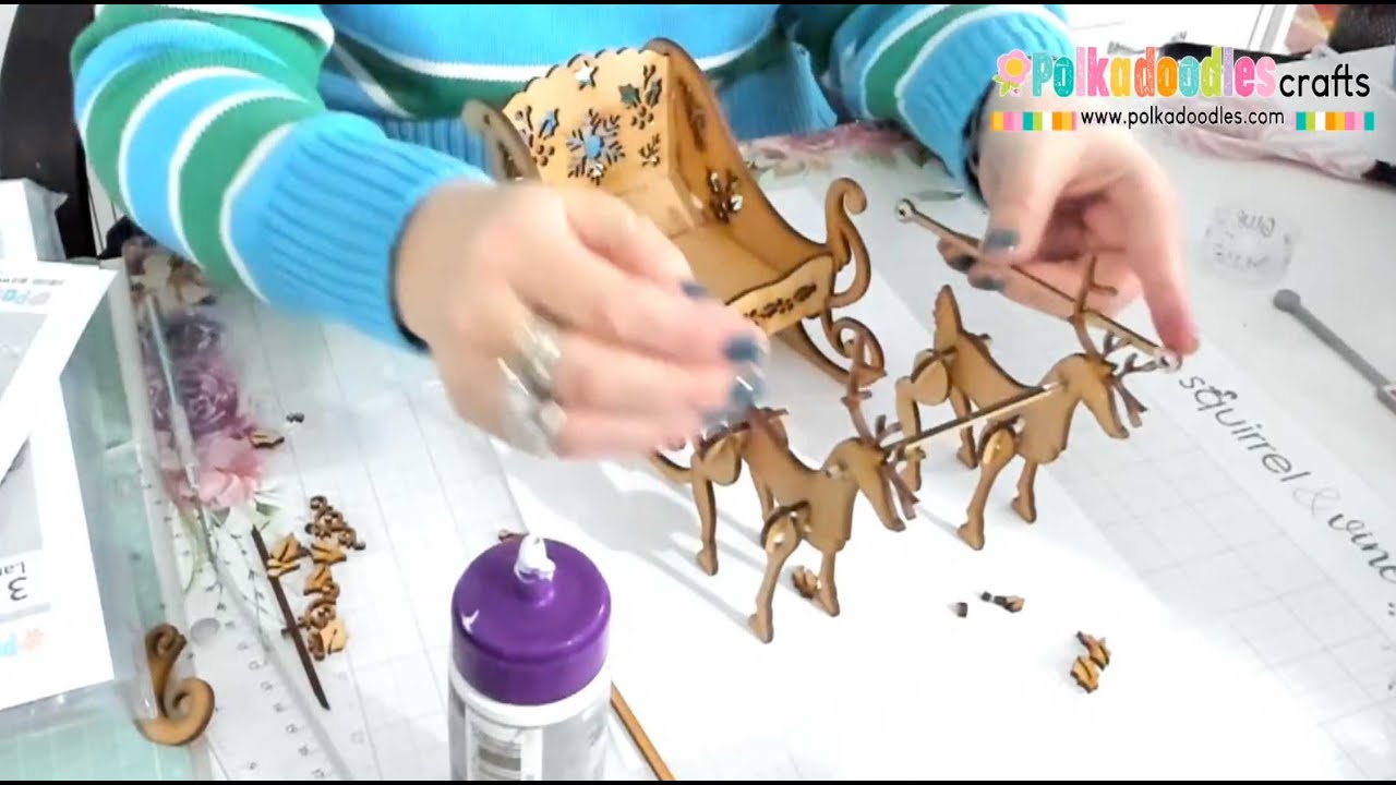 Crafting Live with Polkadoodles