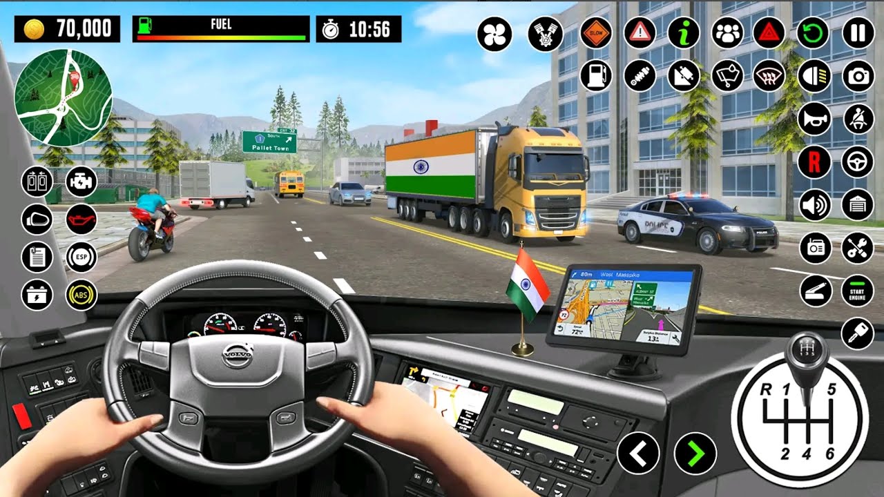 Coach Bus Driving Simulator 3D Game - Android Gameplay - 4K Ultra Graphics 