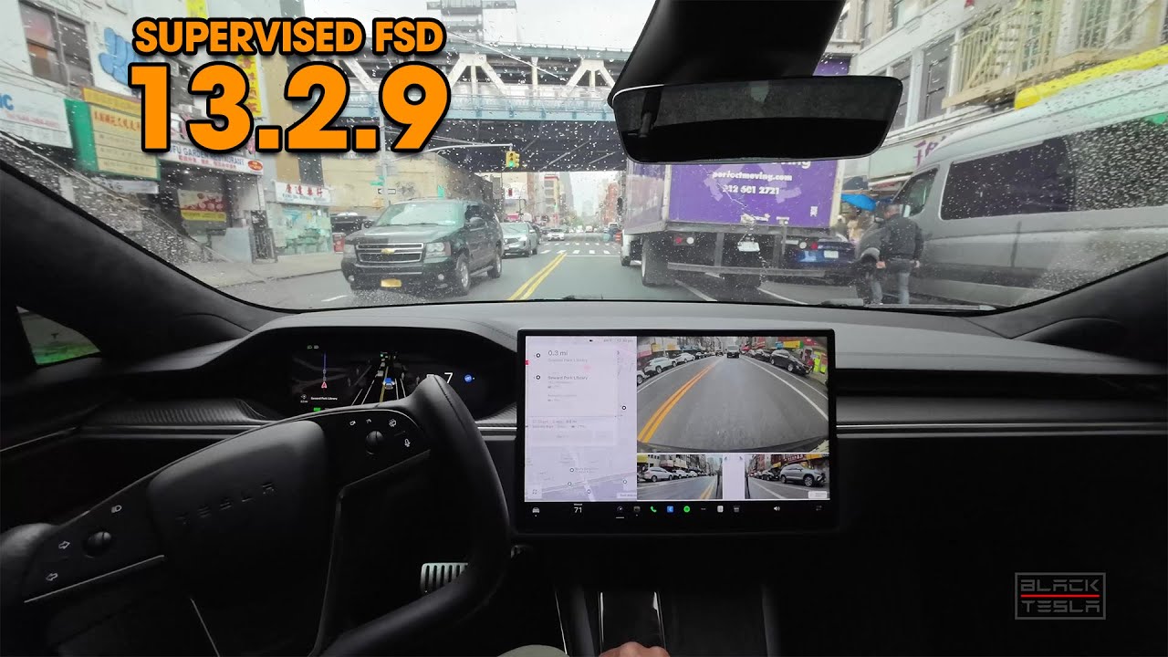Tesla FSD 13.2.9 уже готова к запуску в Нью-Йорке?