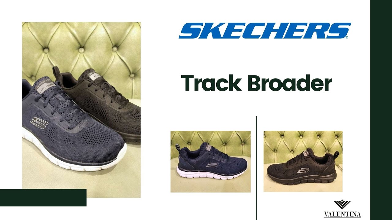 Skechers Track Broader, scarpe comode da uomo