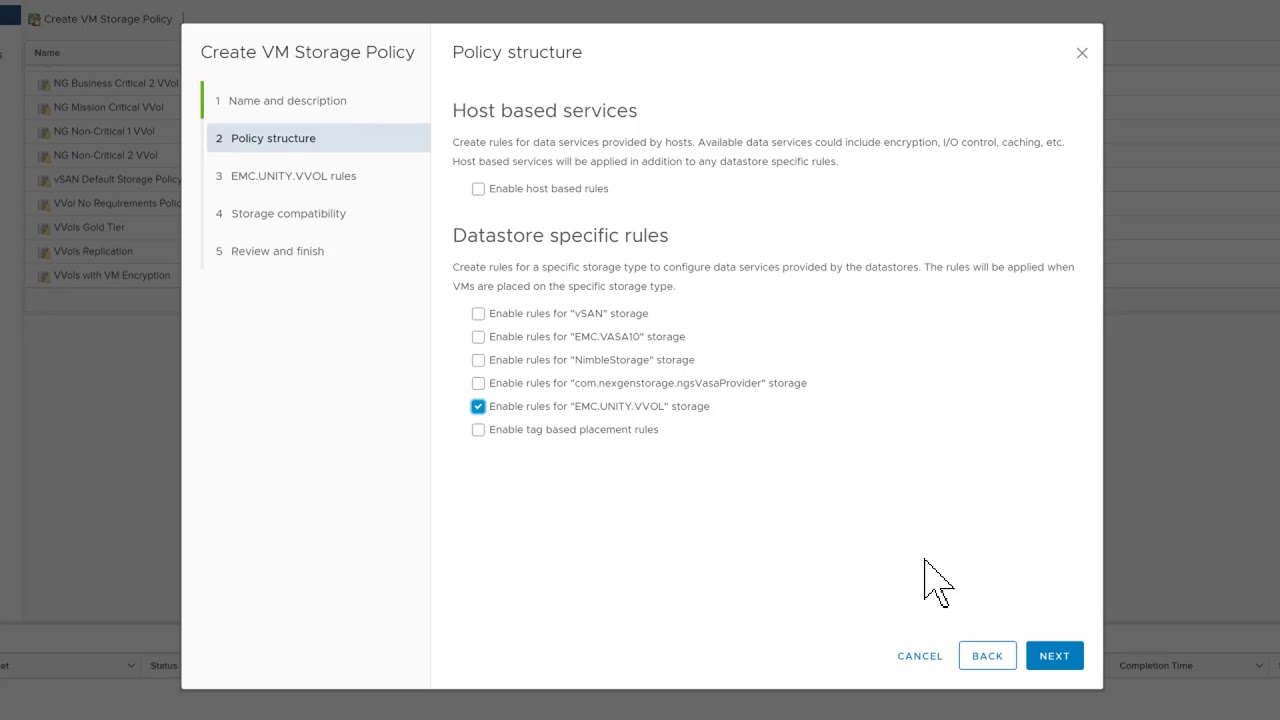 #StorageMinute: Virtual Volumes (vVols) and Storage Policies (SPBM)