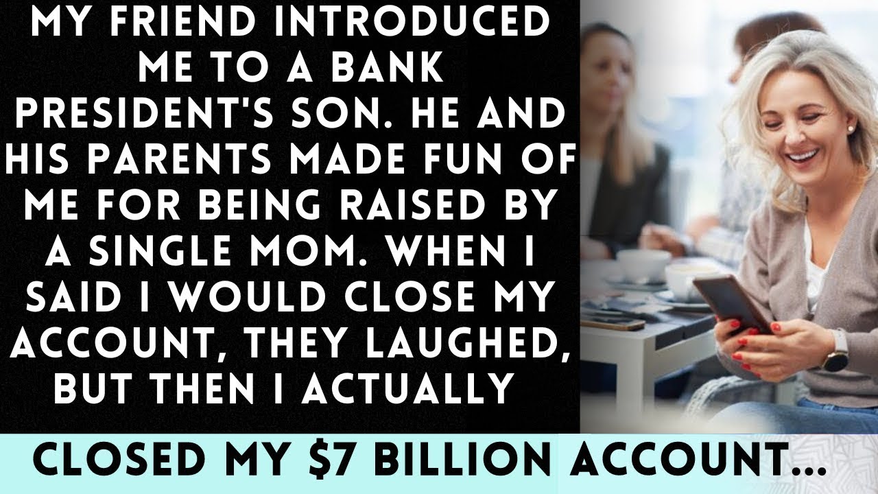 A Bank President's Son Mocked My Single Parent Household – Until I Closed a $7 Billion Deal