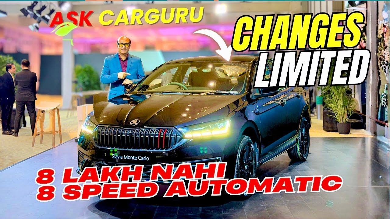 Black Beast aa Gai 🚗 Skoda SLAVIA, Monte Carlo Edition 🔥 Ask CARGURU 