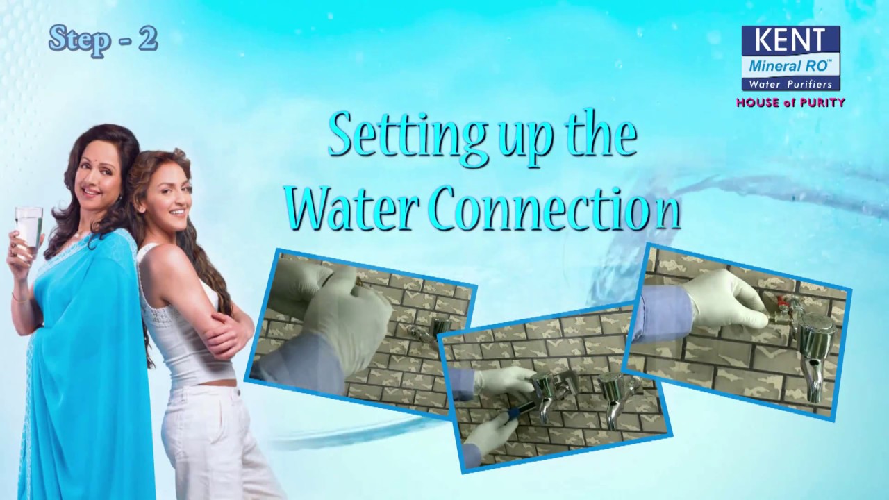 RO+UV+UF+TDS Water purifier: How to Install Kent Grand Plus | Kent