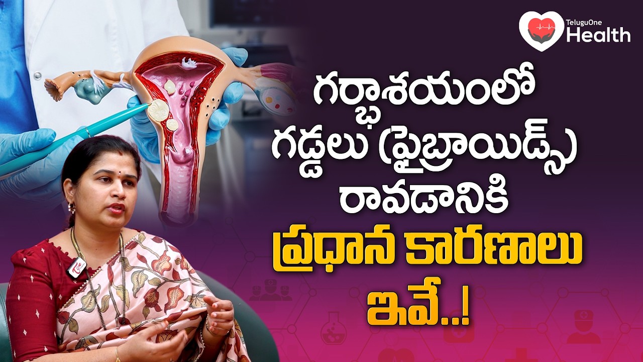 Fibroids | గర్భాశయంలో గడ్డలు (ఫైబ్రాయిడ్స్) రావడానికి ప్రధాన కారణాలు ఇవే..! | TeluguOne Health