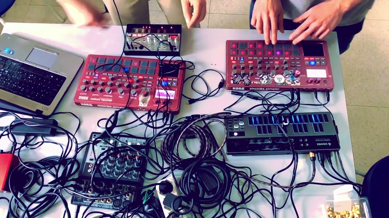 SUNDAY MENTALCORE-LIVE SET- KORGELECTRIBE 2S vs VOLCABASS vs DONNER B1